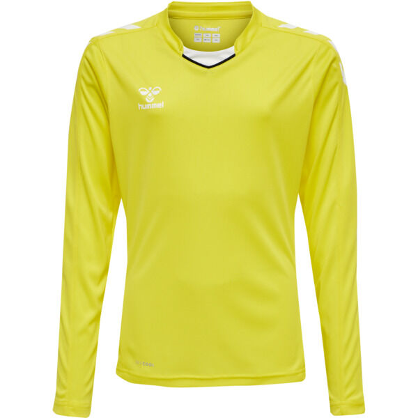 Hummel hmlCORE XK POLY JERSEY L/S KIDS - BLAZING YELLOW - 176