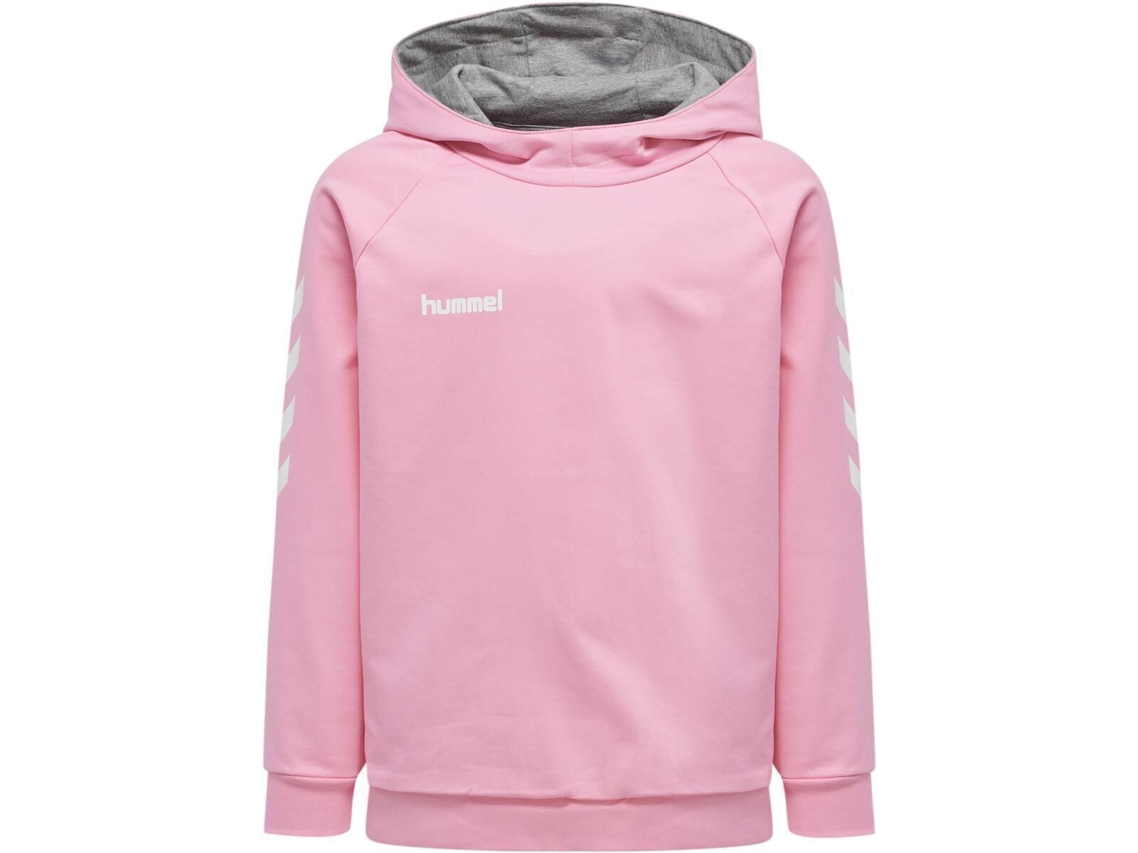 HMLGO KIDS COTTON HOODIE - COTTON CANDY - 176