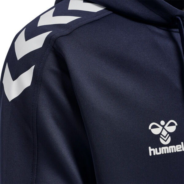 Hummel hmlCORE XK POLY ZIP HOOD SWEAT - MARINE - L