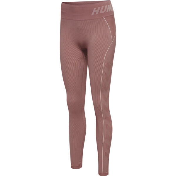 Hummel hmlTE CHRISTEL SEAMLESS MW TIGHTS WITHERED ROSE/ROSE TAN MELANGE XS