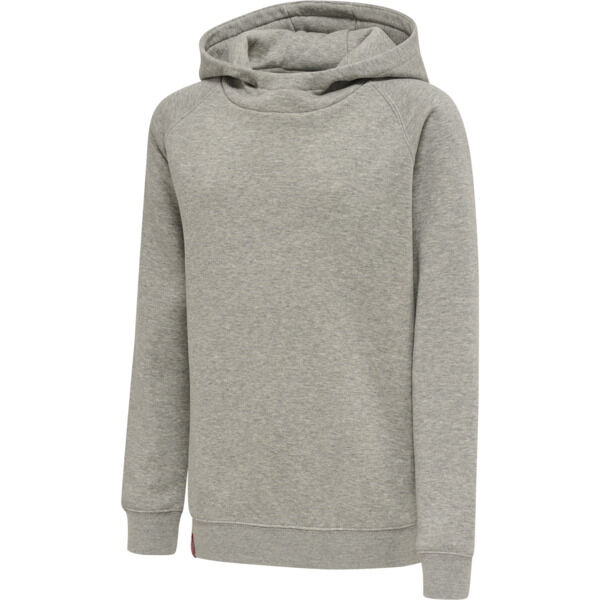 Hummel hmlRED CLASSIC HOODIE KIDS - GREY MELANGE - 176