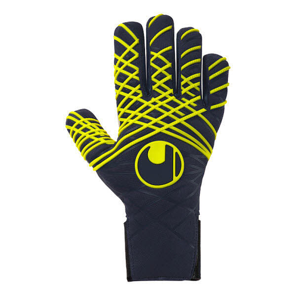 Uhlsport Prediction Absolutgrip HN Fit Torwarthandschuhe marine/weiß/fluo gelb 9,5