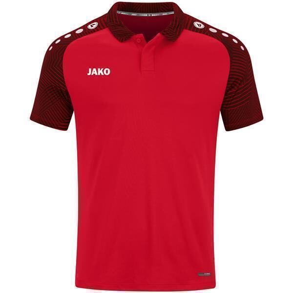 JAKO Polo Performance XL Rot/Schwarz