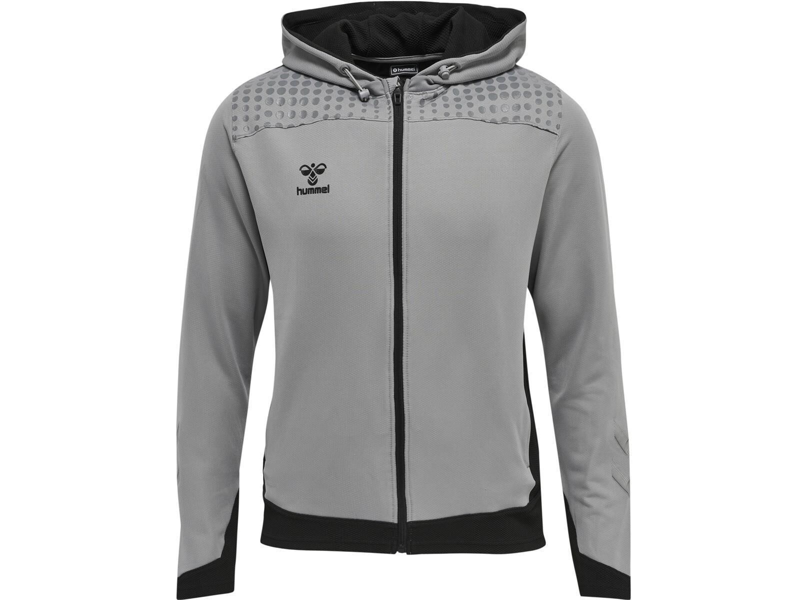 Hummel  hmlLEAD ZIP POLY HOODIE Grau Größe 2XL