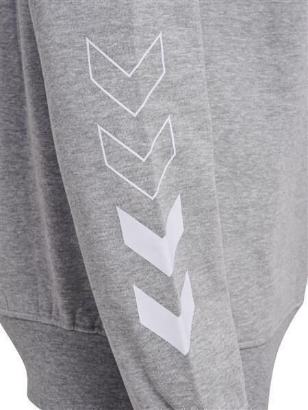 HUMMEL hmlELEMENTAL SWEATSHIRT - GREY MELANGE - L