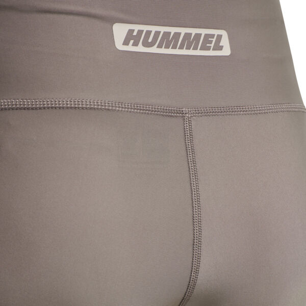 Hummel hmlTE TOLA HW TIGHT SHORTS - DRIFTWOOD - L