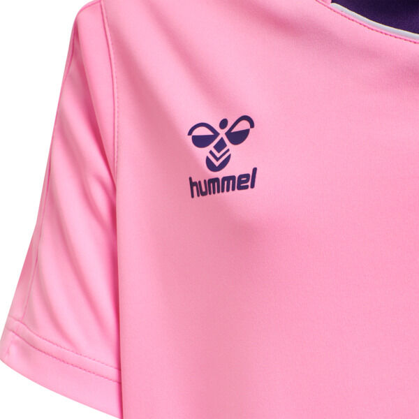 Hummel hmlCORE XK POLY JERSEY S/S KIDS - COTTON CANDY - 152