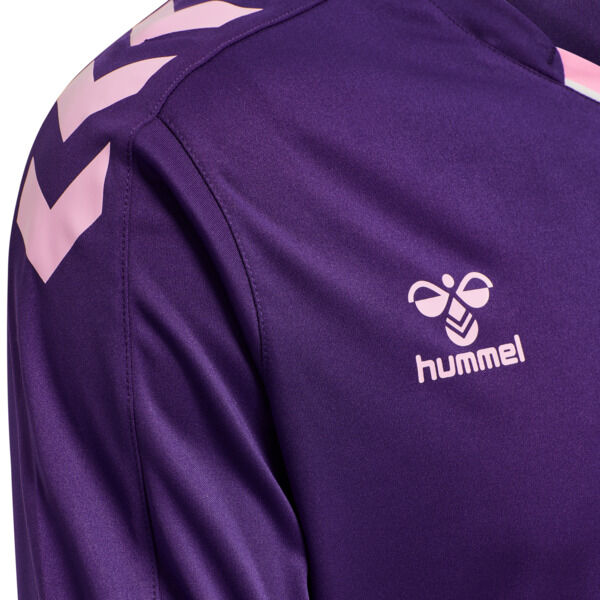 Hummel hmlCORE XK POLY JERSEY L/S - ACAI - 2XL