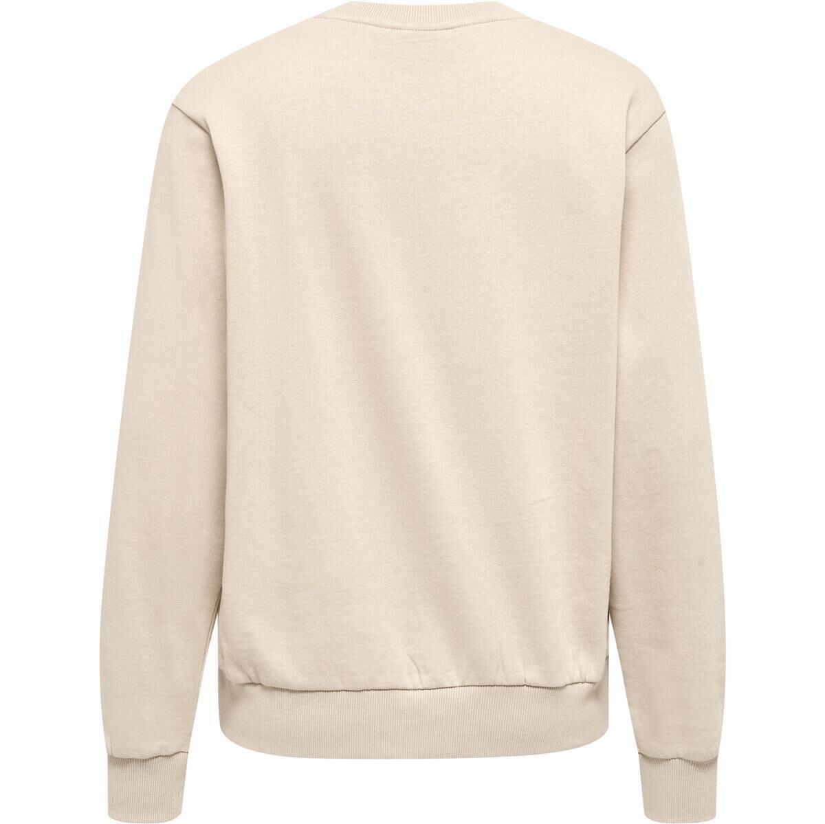 Hummel hmlTE ELEMENT SWEATSHIRT - CHATEAU GRAY - L