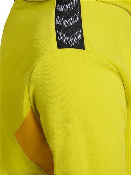 Hummel hmlAUTHENTIC PL ZIP HOODIE - BLAZING YELLOW - S