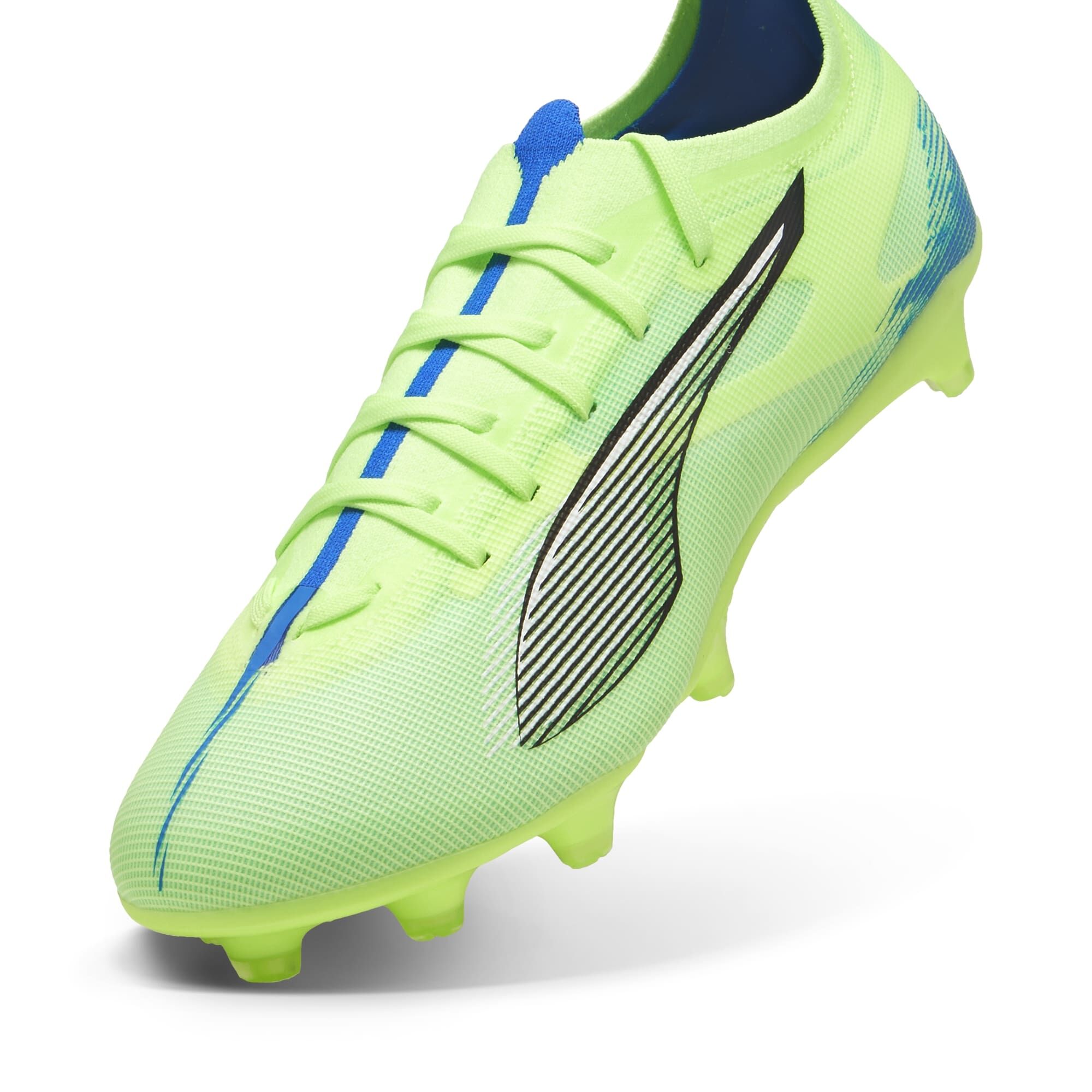 Puma Ultra 5 Match FG/AG Fussballschuhe fizzy apple-puma white-bluemazing 42,5