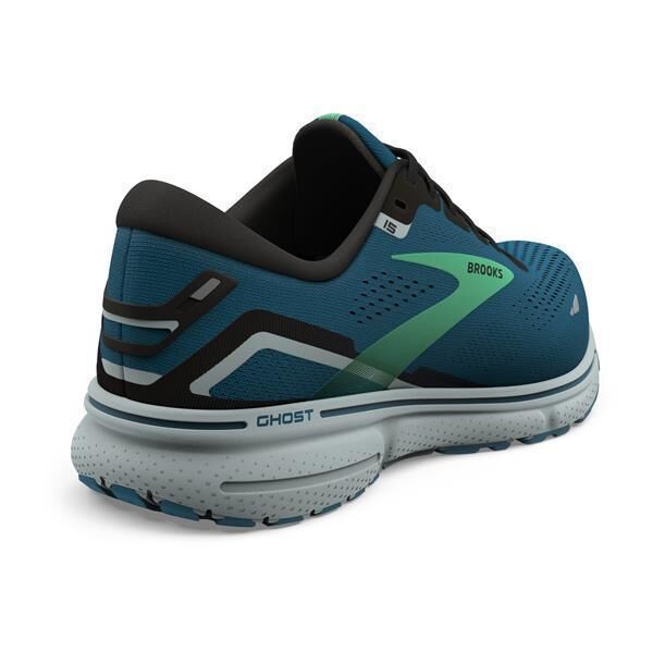 BROOKS Ghost 15 Herren Laufschuhe moroccan blue/black/spring bud 44,5