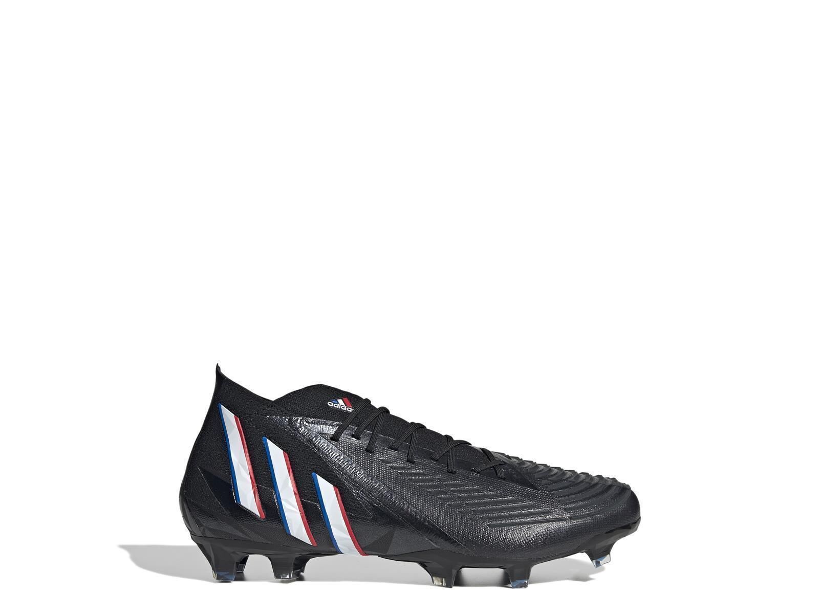 adidas PREDATOR EDGE.1 FG CBLACK/FTWWHT/VIVRED 40 2/3