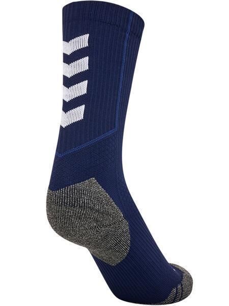 HUMMEL hmlPRO TRAINING SOCKS LOW - MARINE/WHITE - 35/38