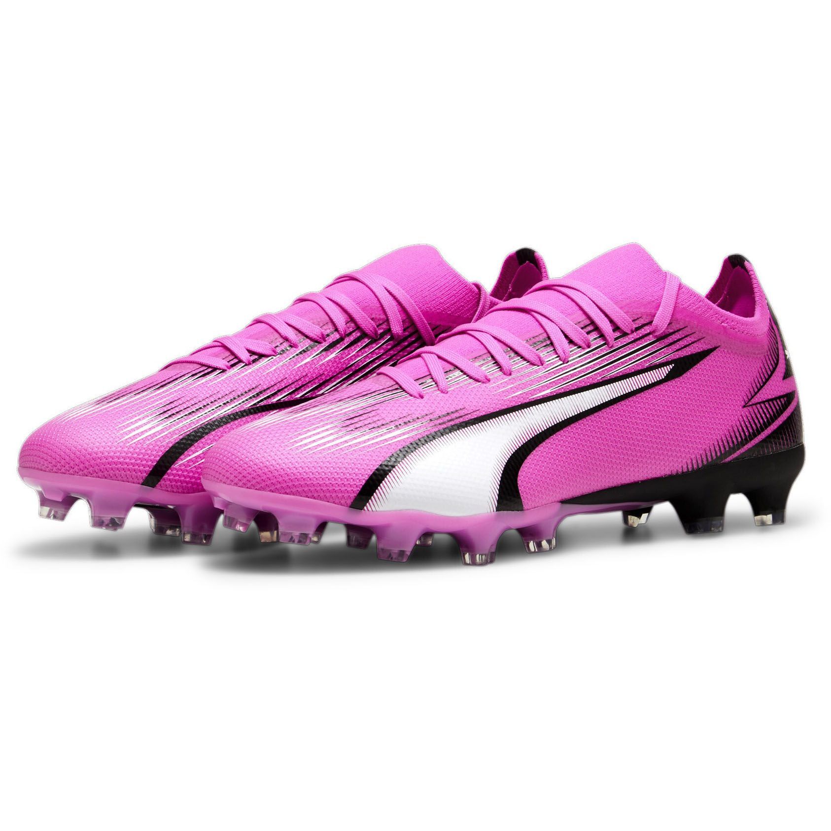 Puma Ultra Match FG/AG Fussballschuhe poison pink-puma white-black 46,5