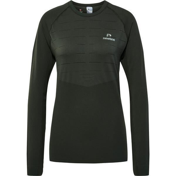 Hummel nwlPACE LS SEAMLESS WOMAN - BELUGA - XL