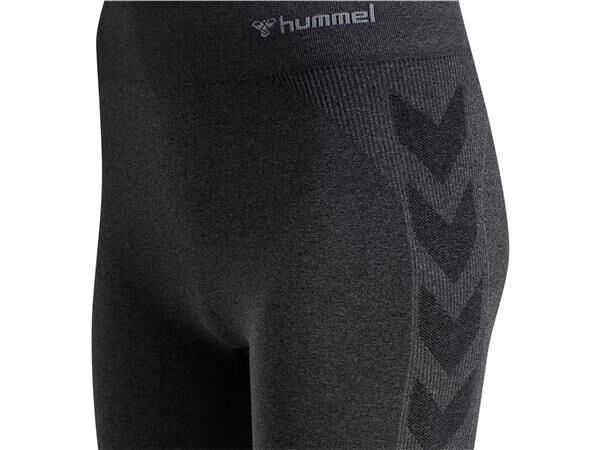 Hummel hmlCI SEAMLESS MID WAIST TIGHTS BLACK MELANGE XS