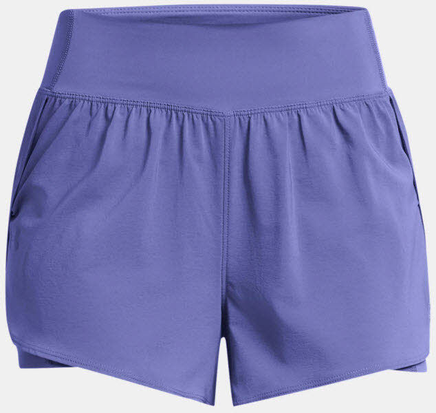 Under Armour Flex Woven 2in1 Shorts Damen starlight/starlight M