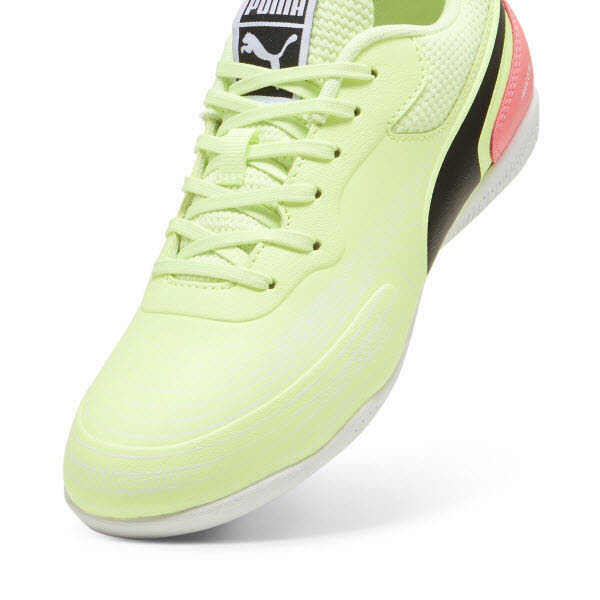 Puma Truco III Kinder Hallenschuhe fizzy apple-puma black 39